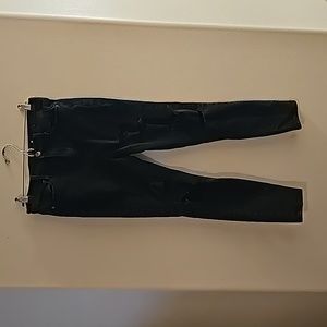 Mudd black distressed jegging size 11 juniors